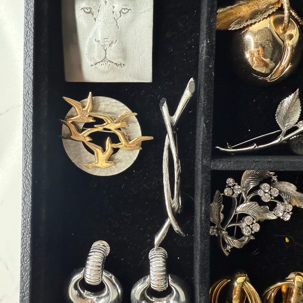 Vintage brooches lot - Picture 3 of 4